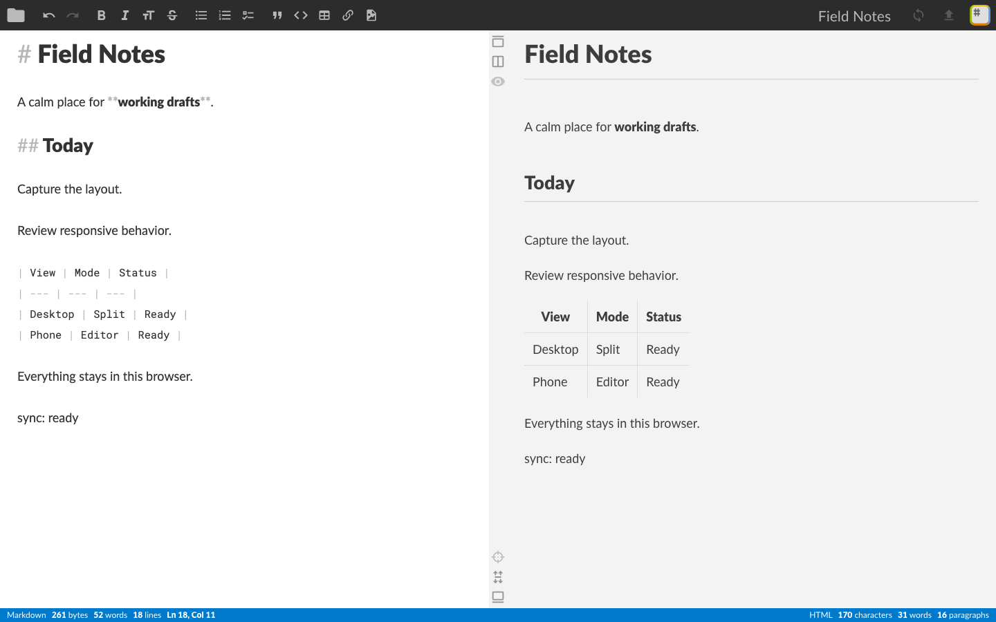 evidence capture: desktop